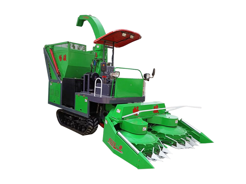 履帶升級(jí)版青飼料收獲機(jī)